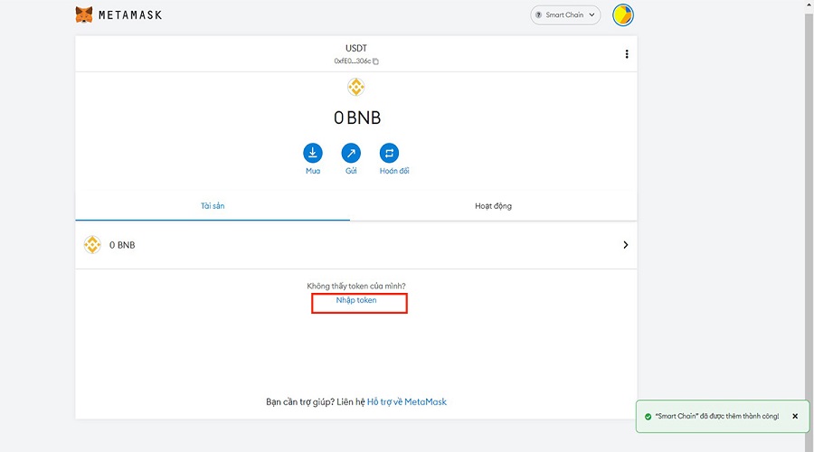 Instructions to recover money transferred by mistake on Metamask