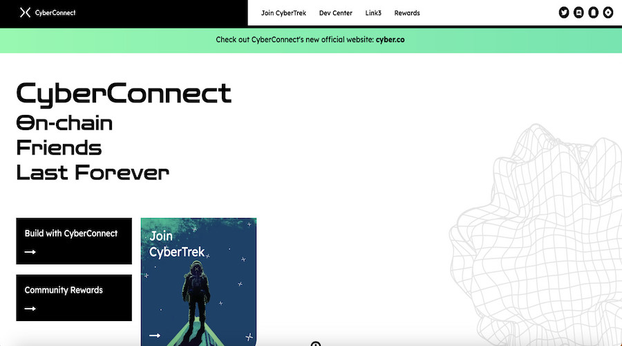 CyberConnect Website