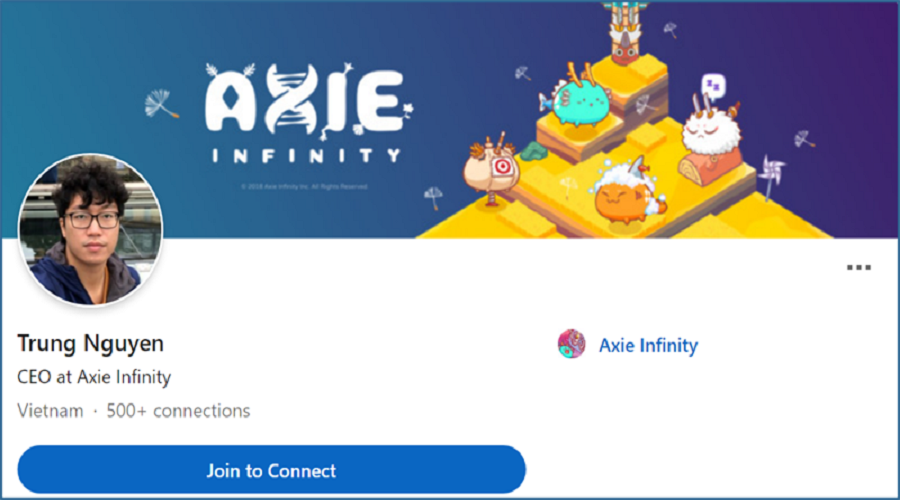 Nguyen Thanh Trung - CEO of Axie Infinity