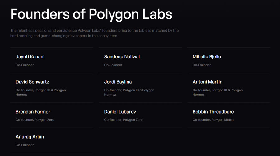 Polygon Founders