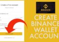 how to create binance account