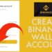 how to create binance account
