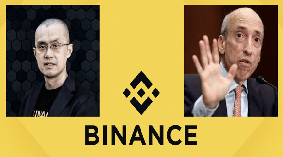 Has Gary Gensler ever proposed serving as an advisor to Binance