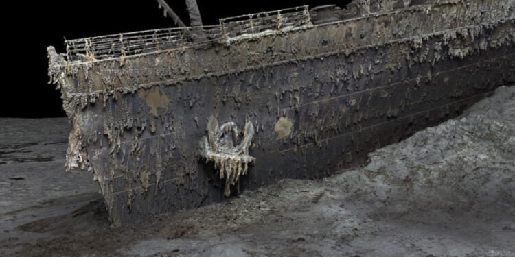 How deep is the wreck of The Titanic